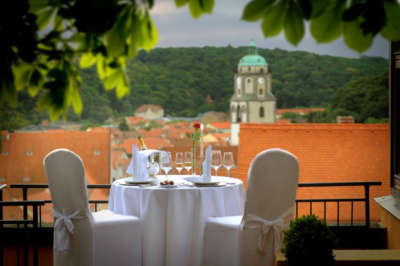 Romantik Hotel Burgkeller Residenz Kerstinghaus Meißen Exteriér fotografie