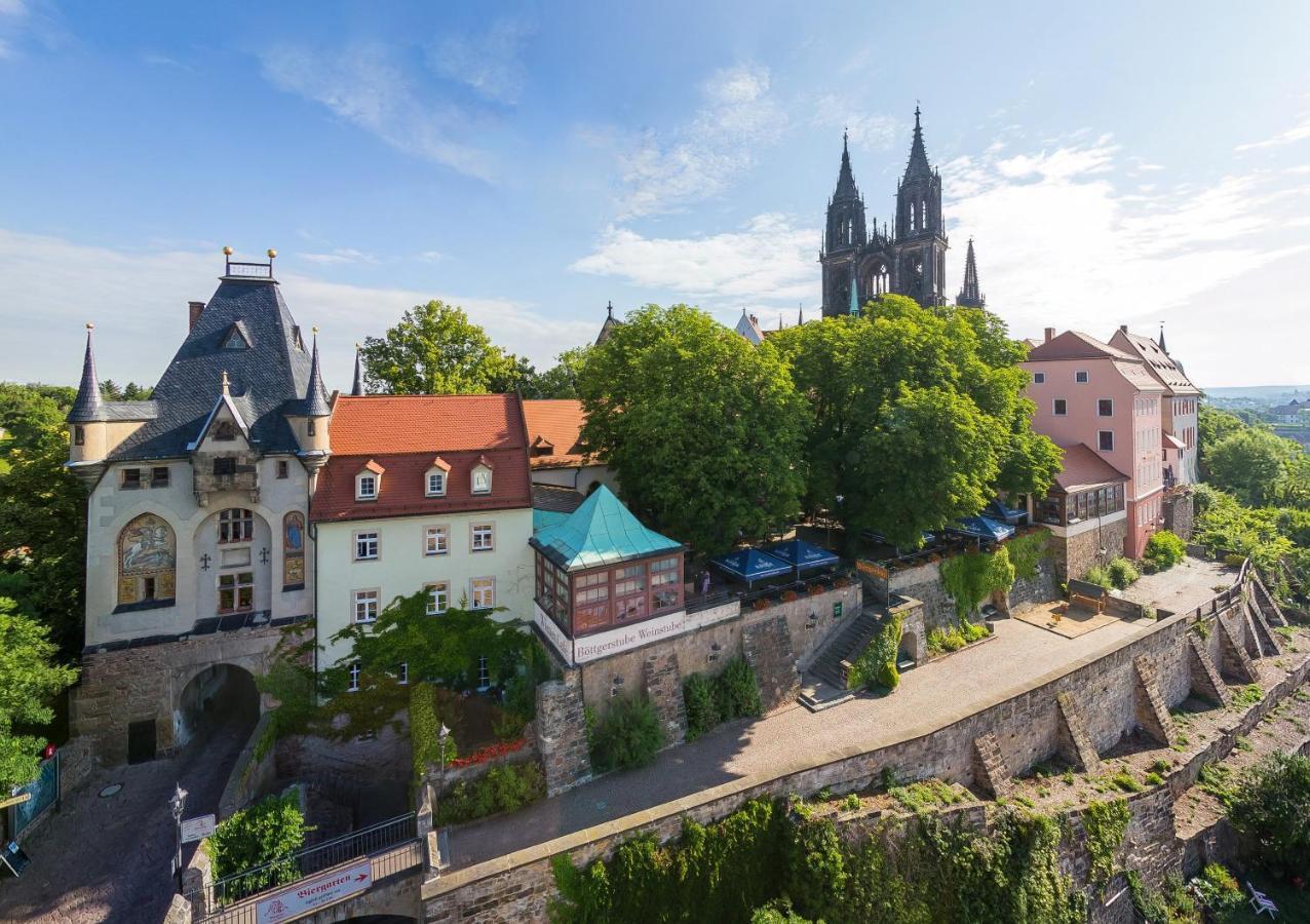 Romantik Hotel Burgkeller Residenz Kerstinghaus Meißen Exteriér fotografie